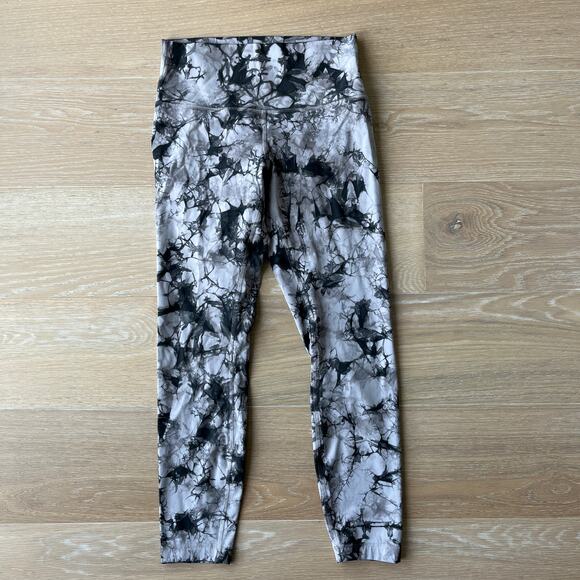 Lululemon Wunder Under High-Rise Tight 25" Shibori Iced Iris Mystique Moonwalk 6 - Picture 1 of 5